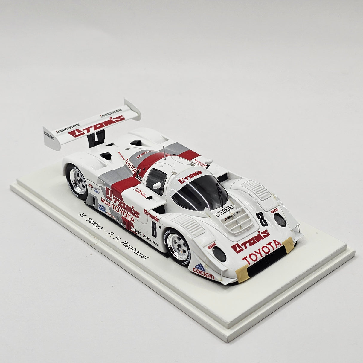 Spark Toyota 92C-V #8 Tom's JSPC 500KM Mine 1992 1/43 Scale
