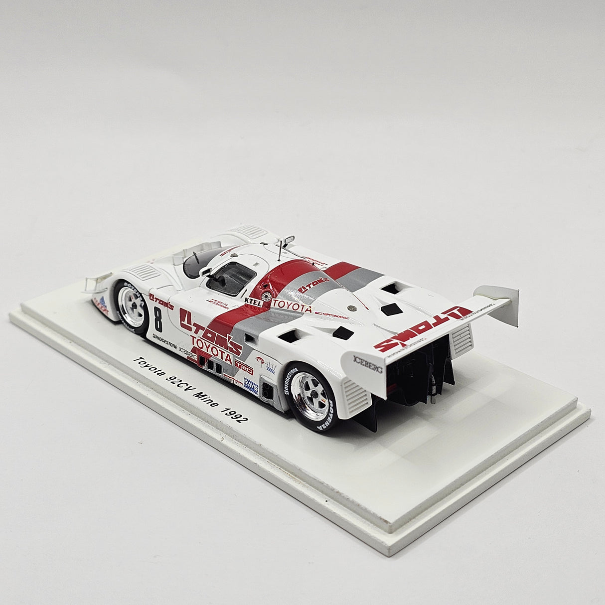 Spark Toyota 92C-V #8 Tom's JSPC 500KM Mine 1992 1/43 Scale