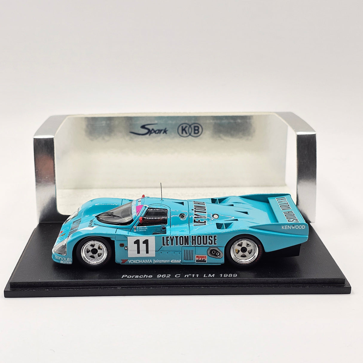 Spark Porsche 962C #11 Team Porsche Kremer Racing Le Mans 1989 1/43 Scale