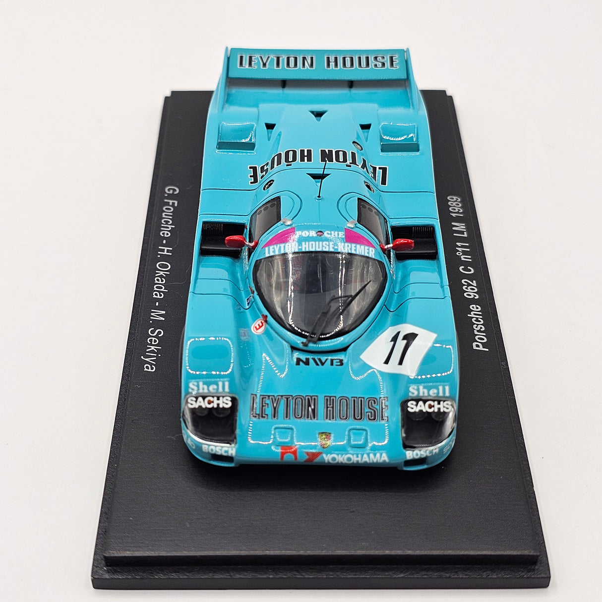 Spark Porsche 962C #11 Team Porsche Kremer Racing Le Mans 1989 1/43 Scale