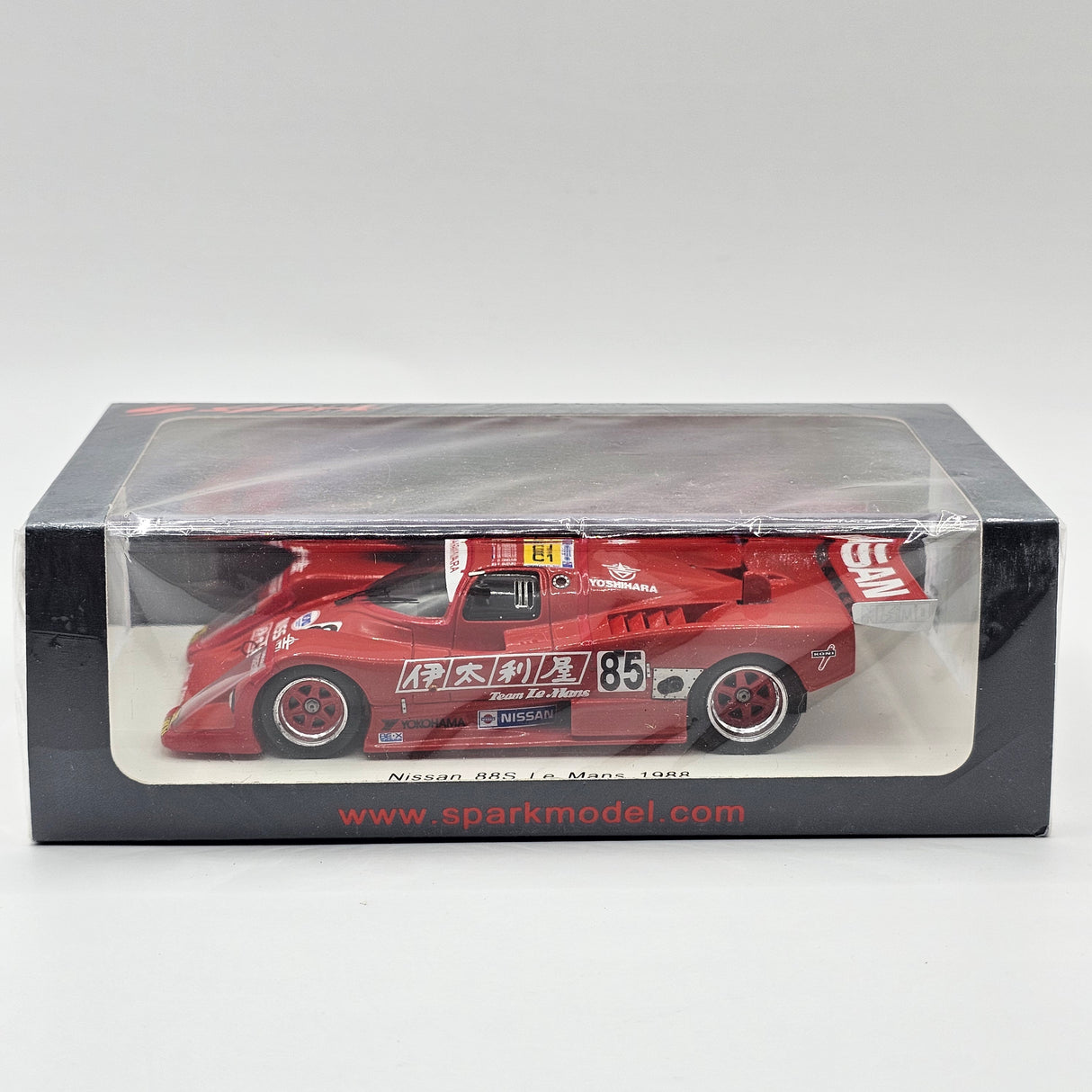 Spark March Nissan 88S #85 Team Italya Sport Le Mans 1988 1/43 Scale