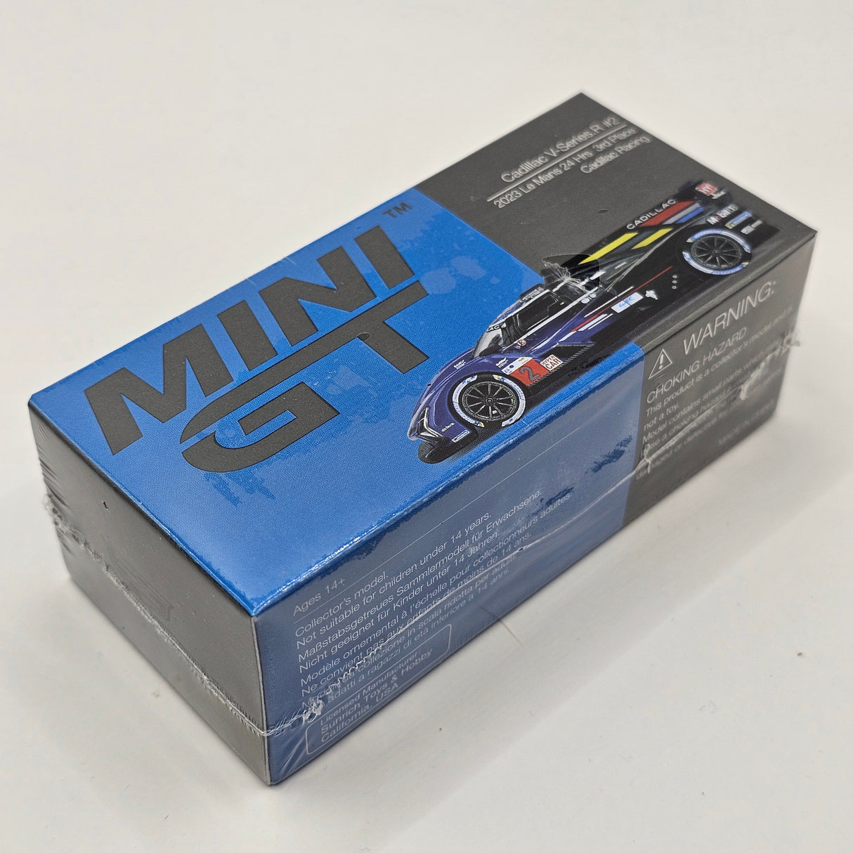 Mini GT Cadillac V-Series R #2 Cadillac Racing 2023 Le Mans 24HRS 3rd 1/64 Scale