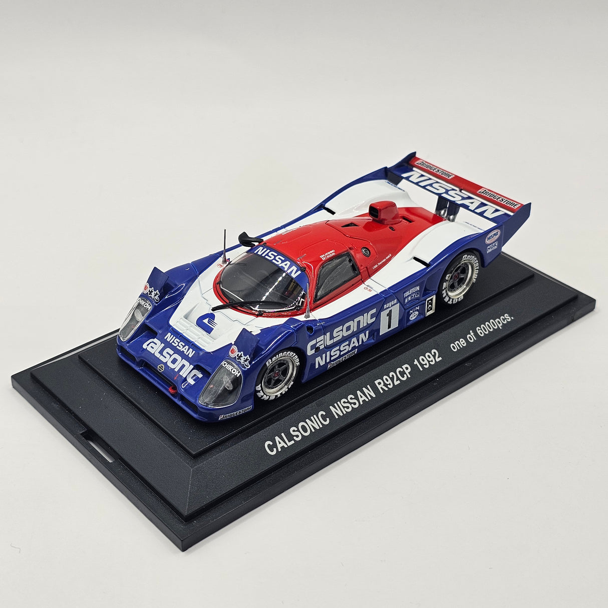 EBBRO Nissan R92 CP #1 Calsonic JSPC Group C 1992 Limited Edition 1/43 Scale