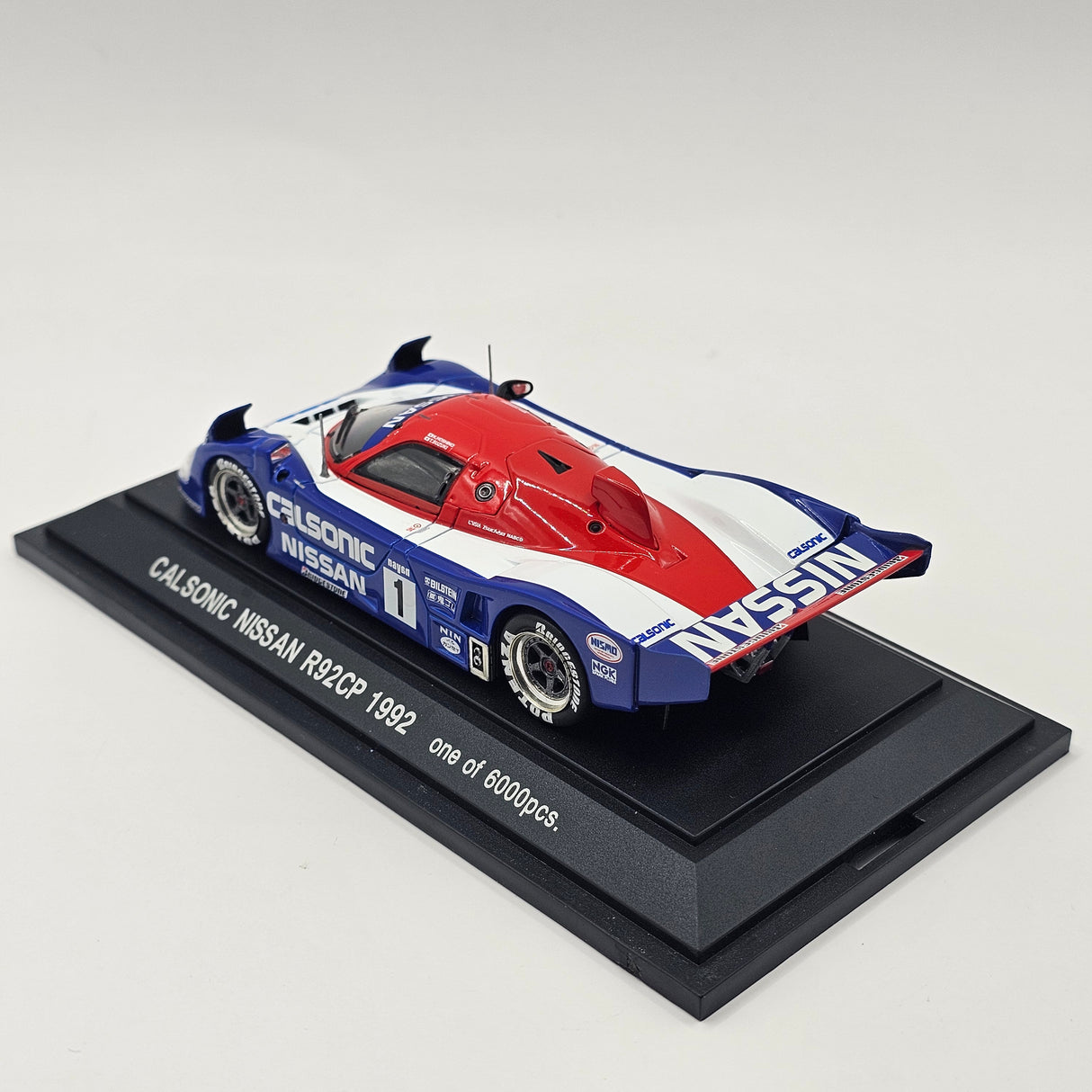 EBBRO Nissan R92 CP #1 Calsonic JSPC Group C 1992 Limited Edition 1/43 Scale