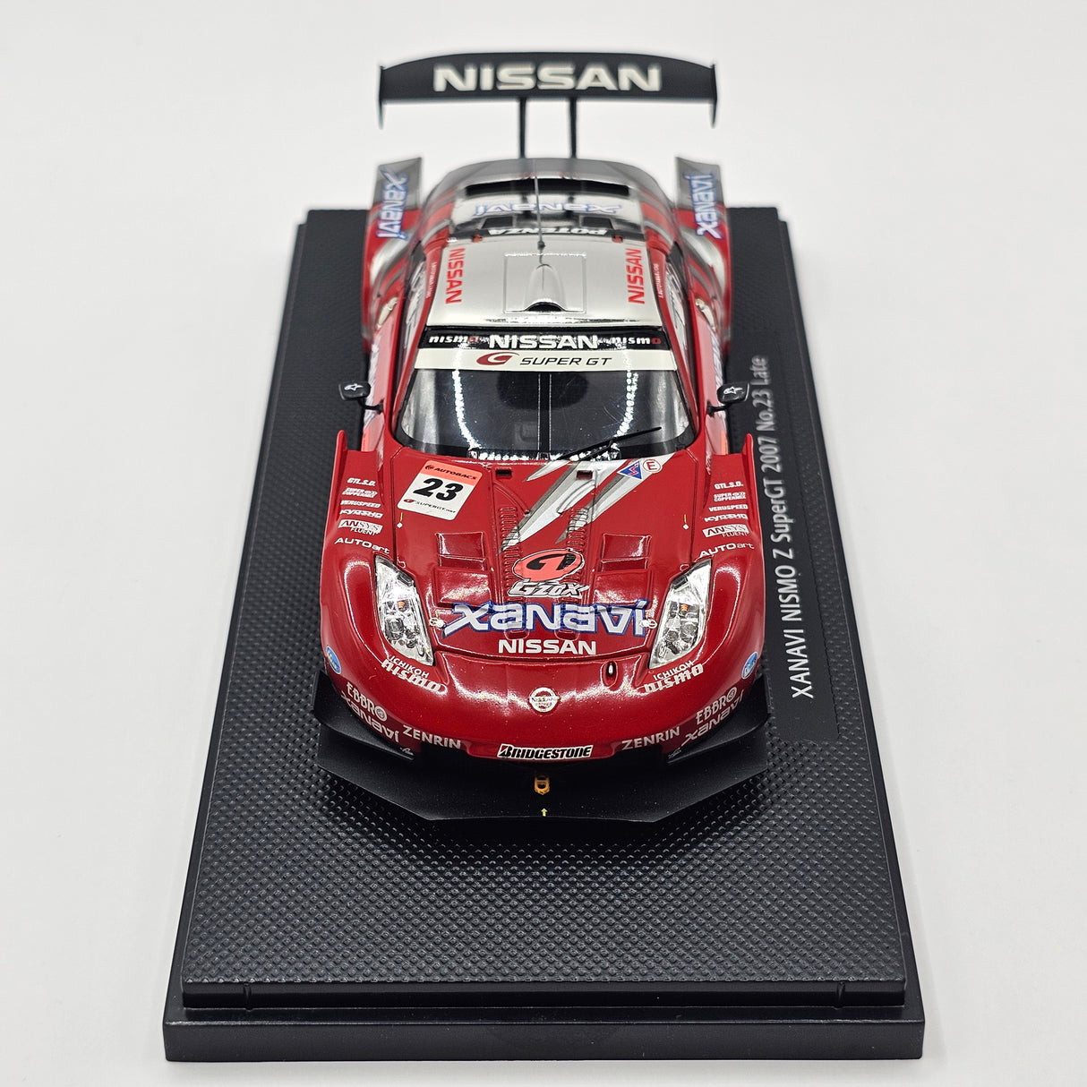 EBBRO Nissan Z No. 23 Xanavi Nismo (Late Version) Super GT GT500 2007 1/43 Scale