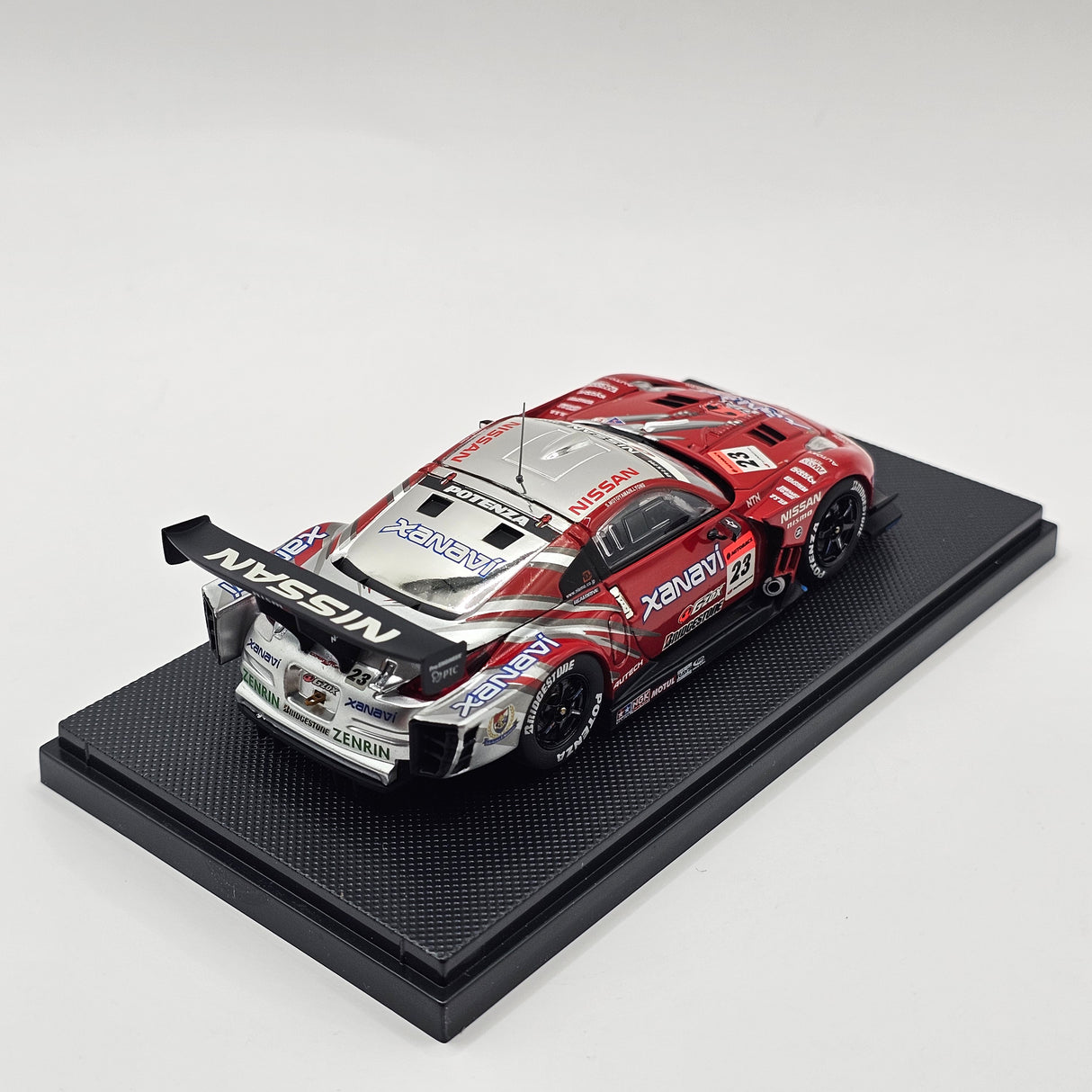 EBBRO Nissan Z No. 23 Xanavi Nismo (Late Version) Super GT GT500 2007 1/43 Scale
