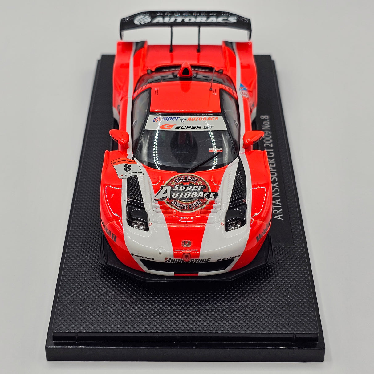 EBBRO Honda NSX No. 8 Autobacs ARTA Super GT GT500 2009 1/43 Scale