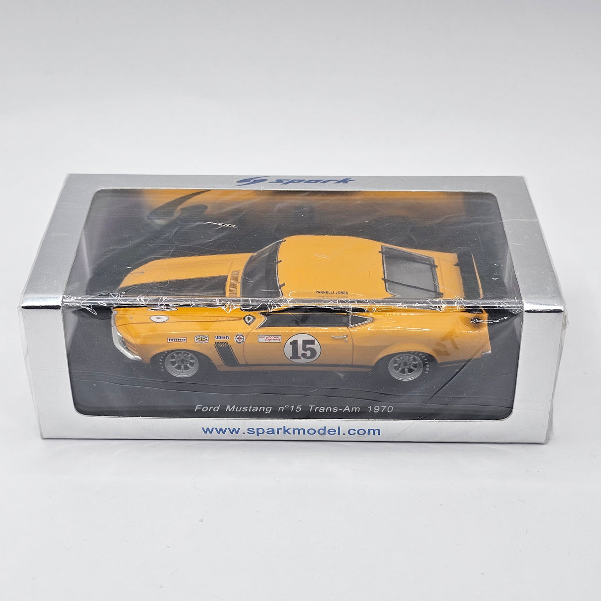 Spark Ford Mustang Boss 302 #15 Ford Racing Trans Am 1970 1/43 Scale S2640 Sealed