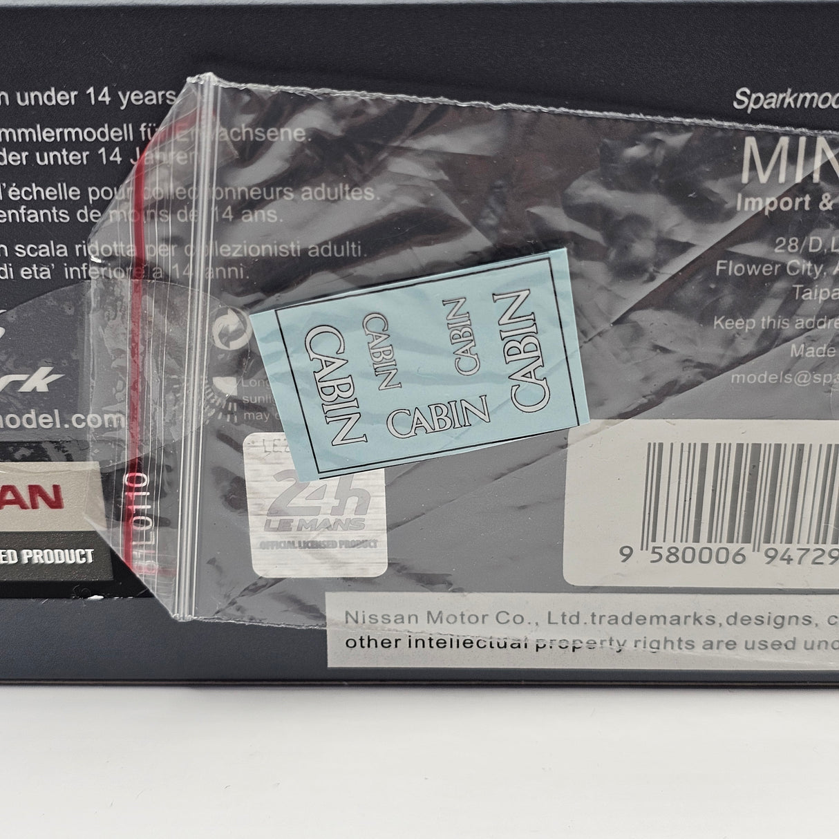 Spark March Nissan 88S #86 Team Nissan Le Mans 1988 1/43 Scale S4729