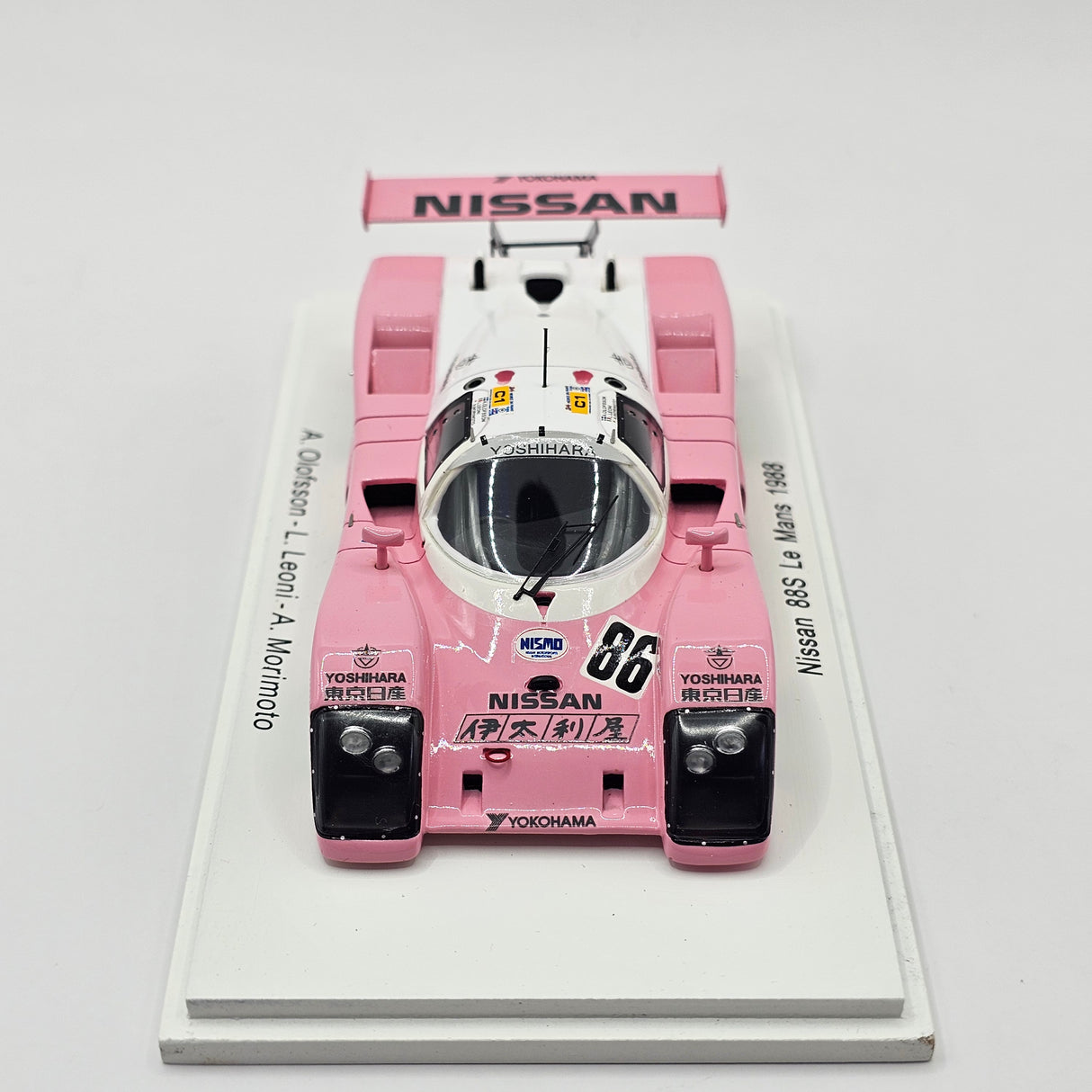 Spark March Nissan 88S #86 Team Nissan Le Mans 1988 1/43 Scale S4729
