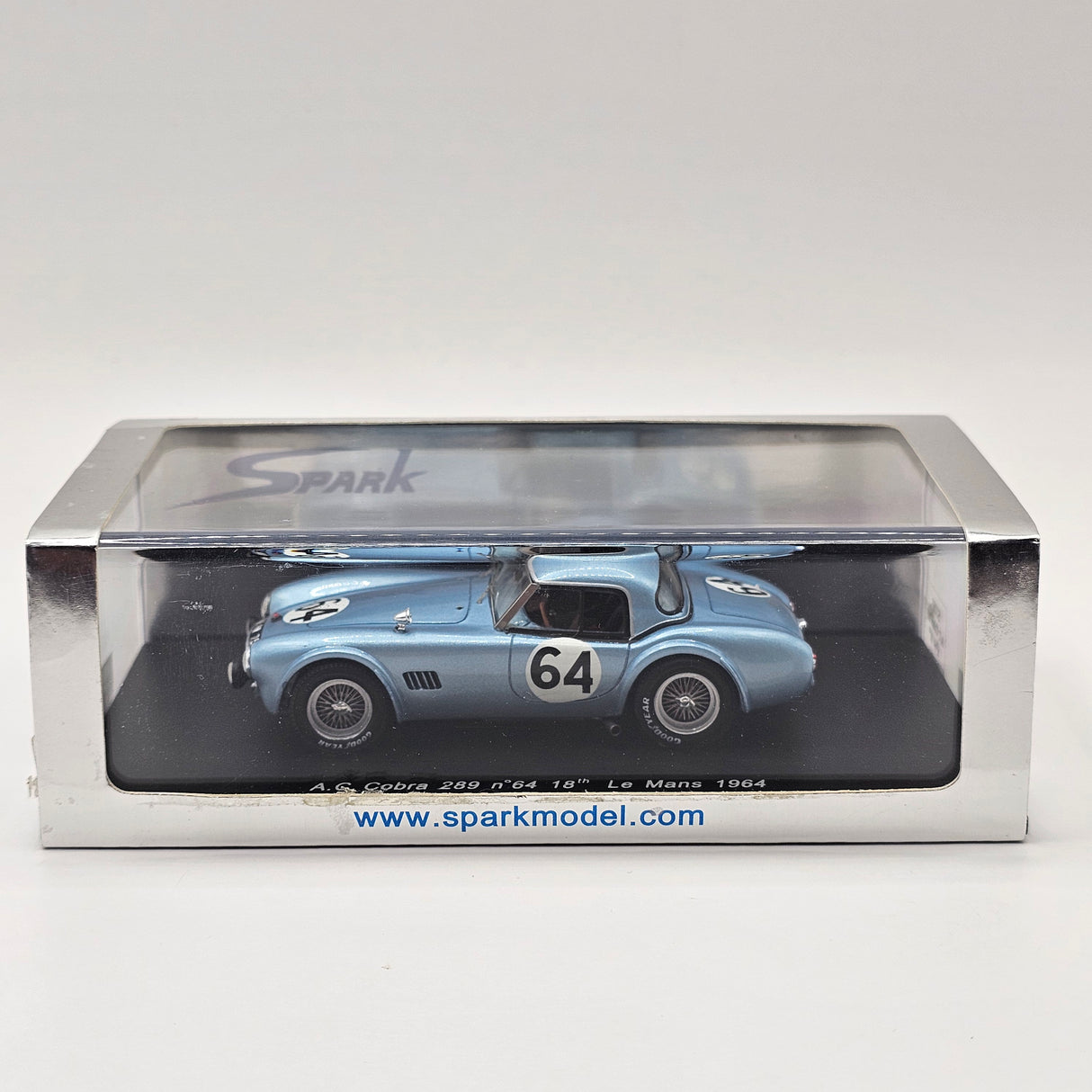 Spark AC Shelby Cobra 289 #64 Le Mans 1964 1/43 Scale S1183