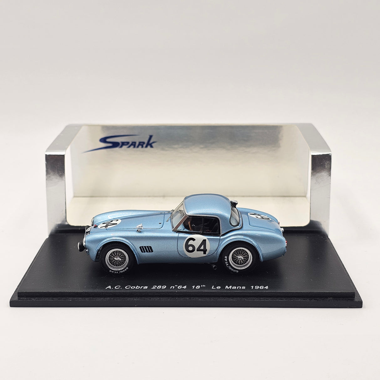 Spark AC Shelby Cobra 289 #64 Le Mans 1964 1/43 Scale S1183