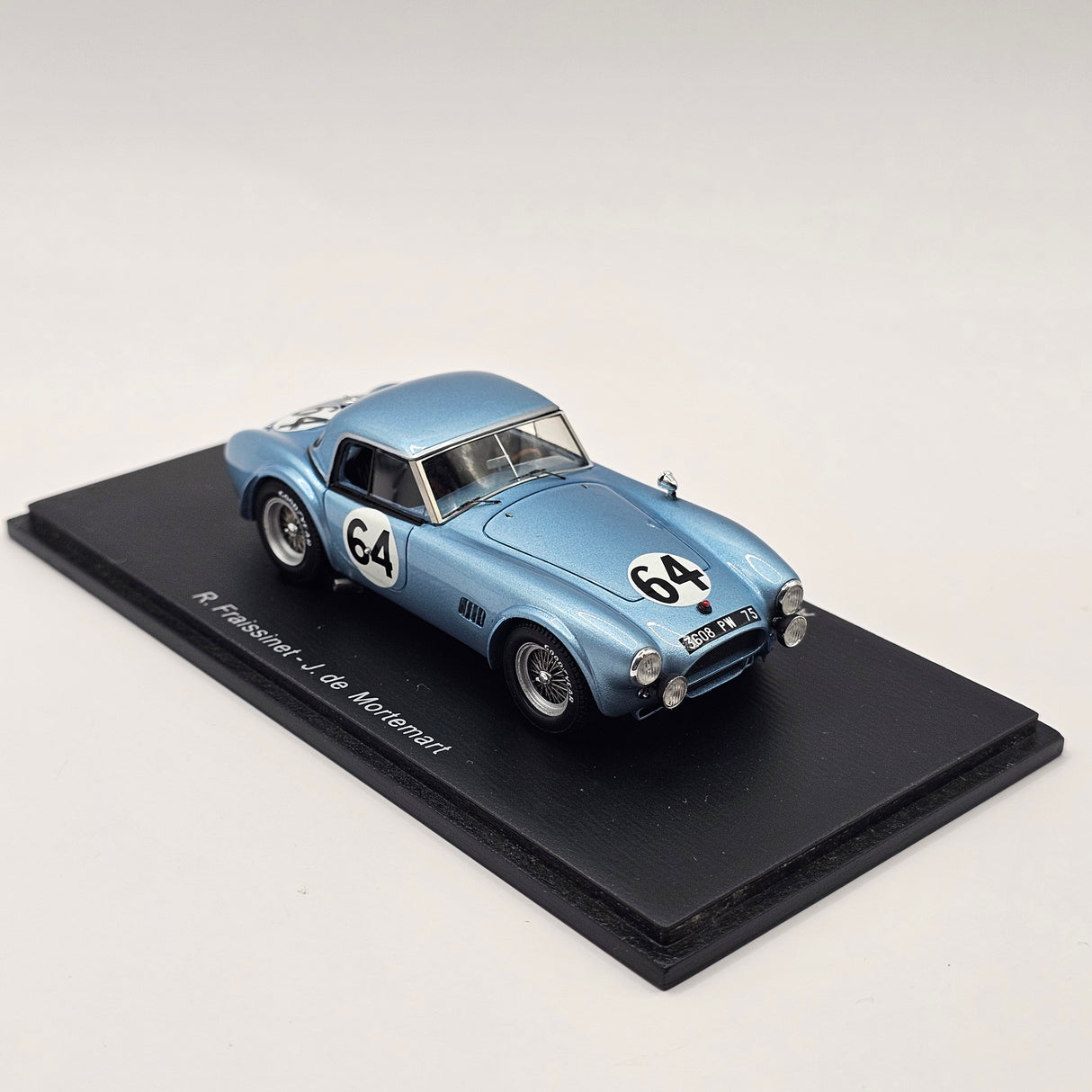 Spark AC Shelby Cobra 289 #64 Le Mans 1964 1/43 Scale S1183