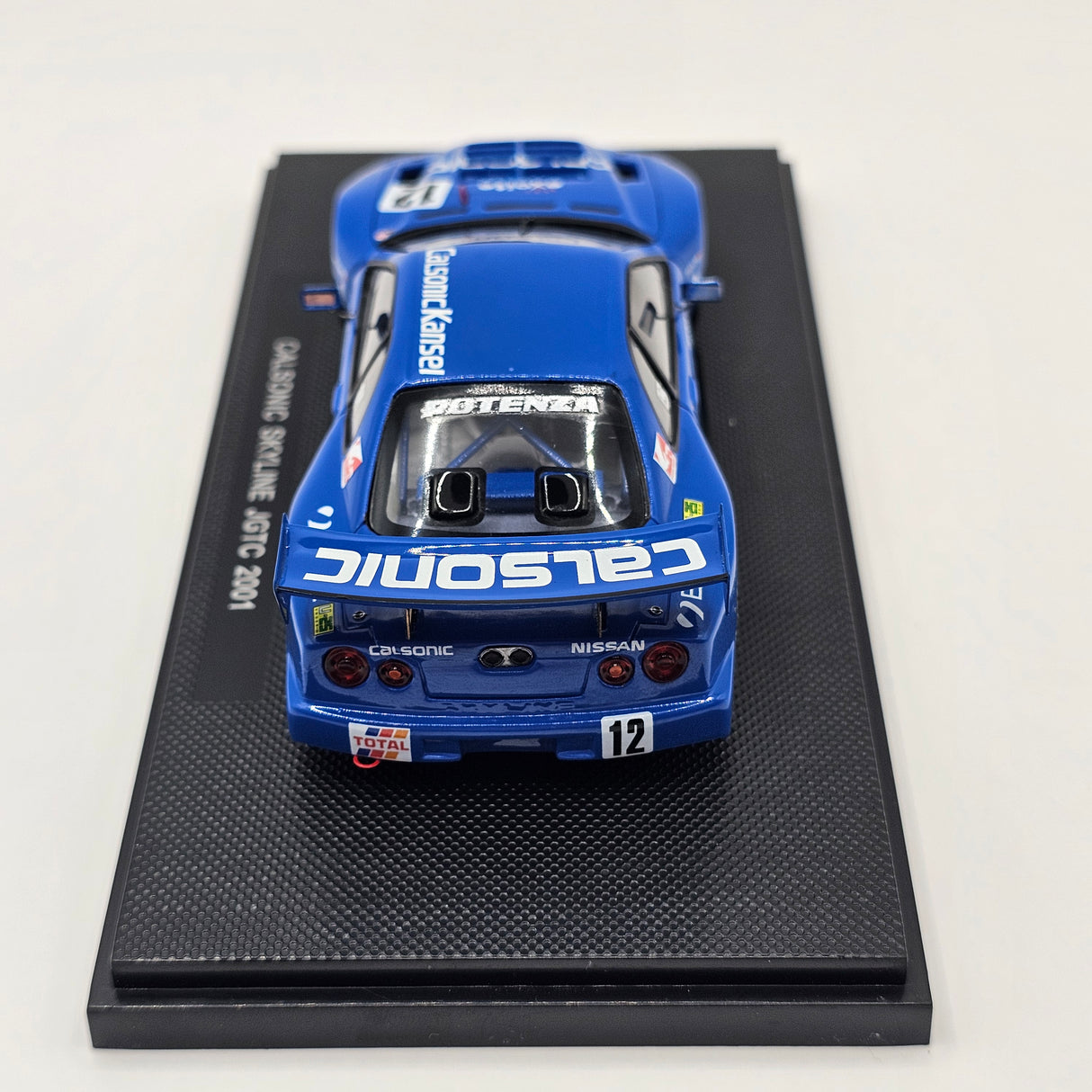 EBBRO Nissan Skyline R34 GT-R #12 Calsonic JGTC GT500 2001 Resin Collection 1/43 Scale