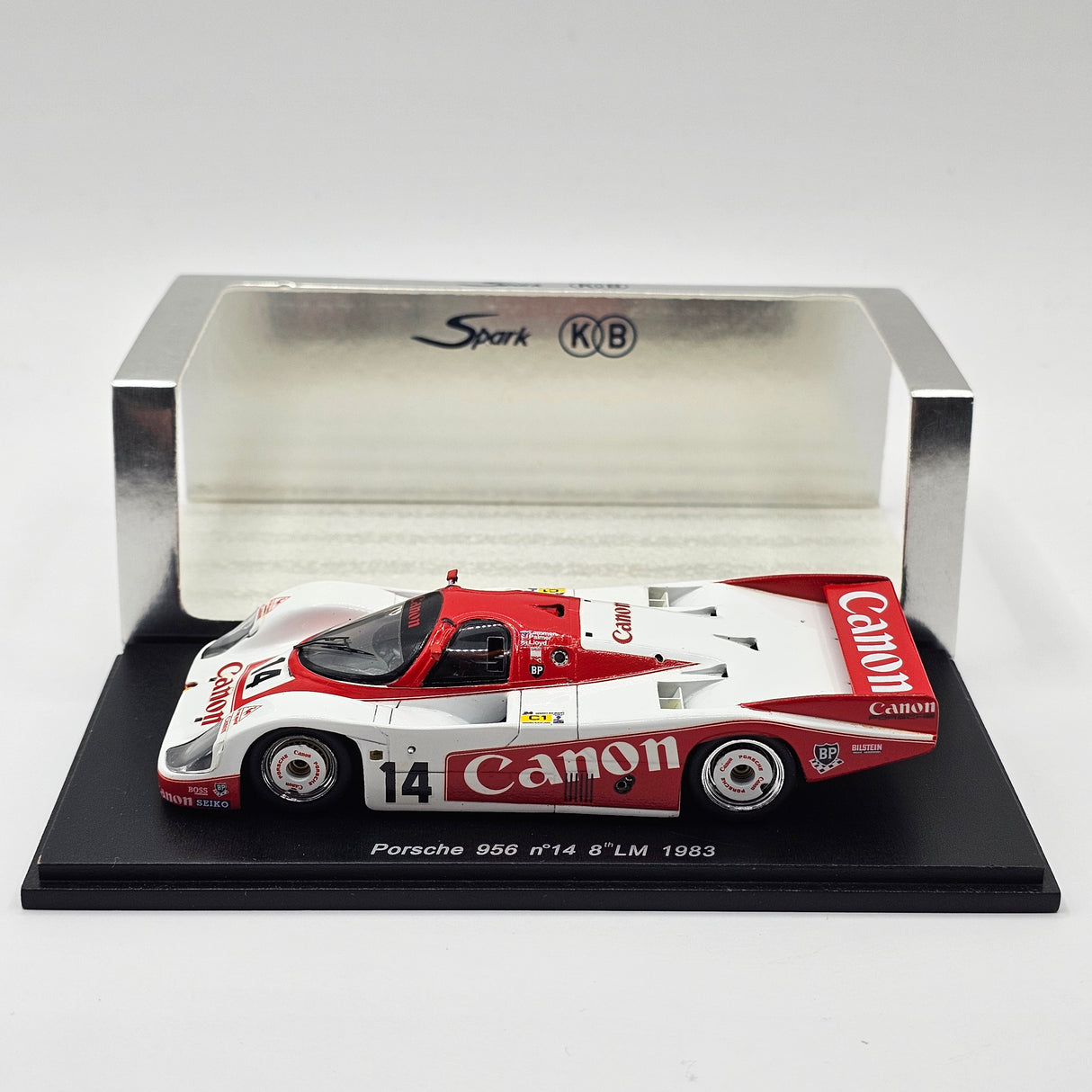 Spark Porsche 956 #14 Canon Richard Lloyd Racing Le Mans 1983 1/43 Scale KBS004