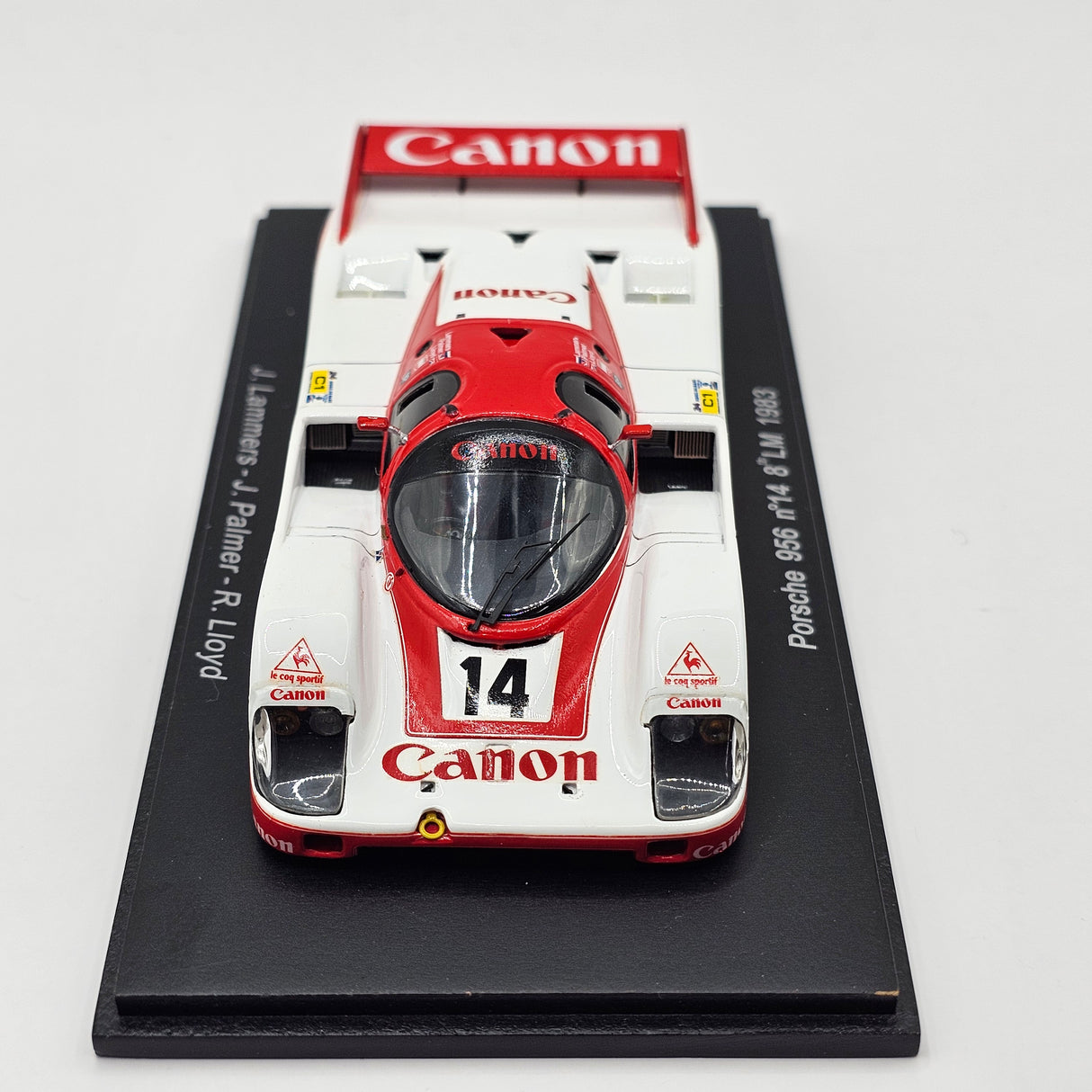Spark Porsche 956 #14 Canon Richard Lloyd Racing Le Mans 1983 1/43 Scale KBS004