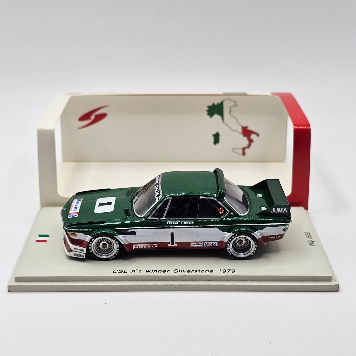 Spark BMW 3.0 CSL #1 BMW Italia Silverstone 1979 1/43 Scale Limited Edition SI001