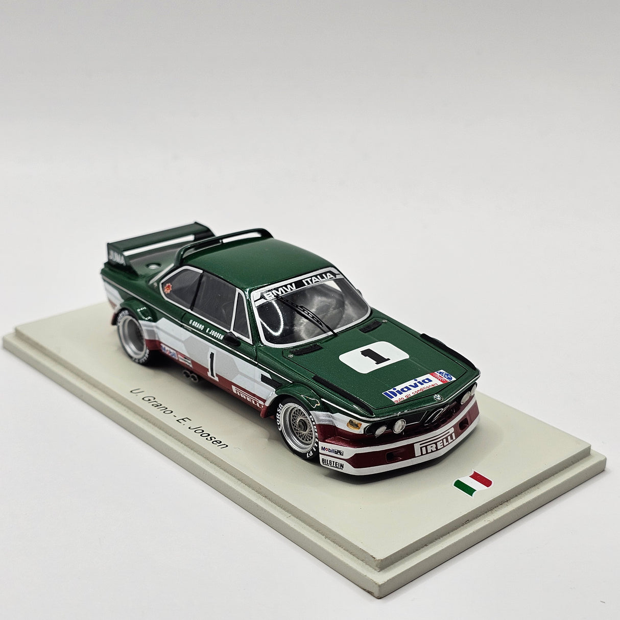 Spark BMW 3.0 CSL #1 BMW Italia Silverstone 1979 1/43 Scale Limited Edition SI001