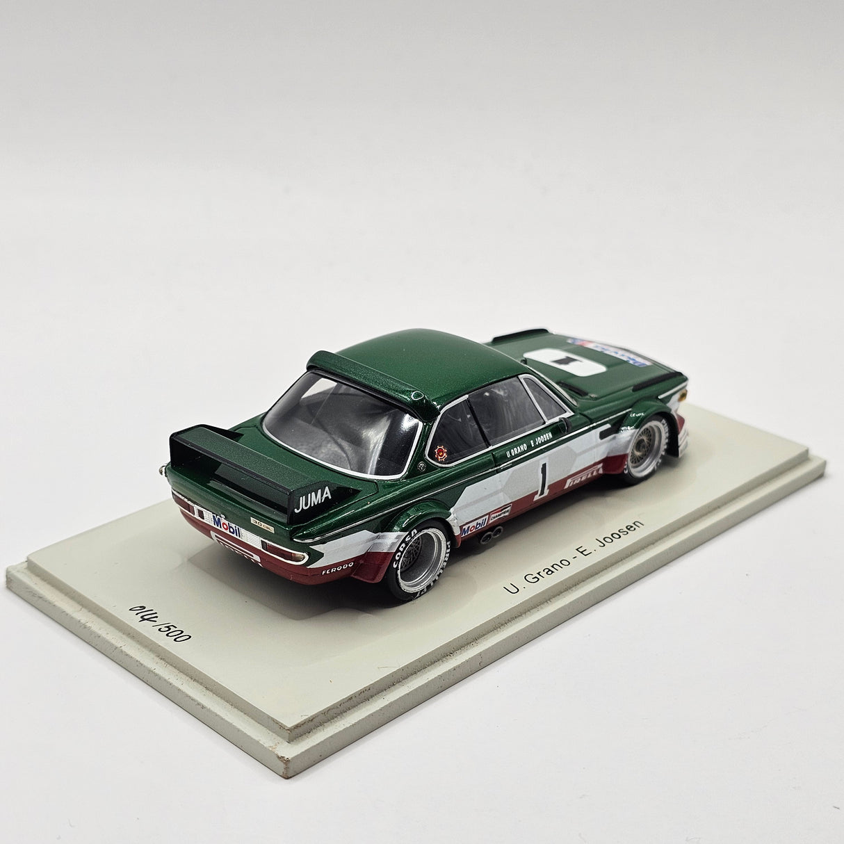 Spark BMW 3.0 CSL #1 BMW Italia Silverstone 1979 1/43 Scale Limited Edition SI001