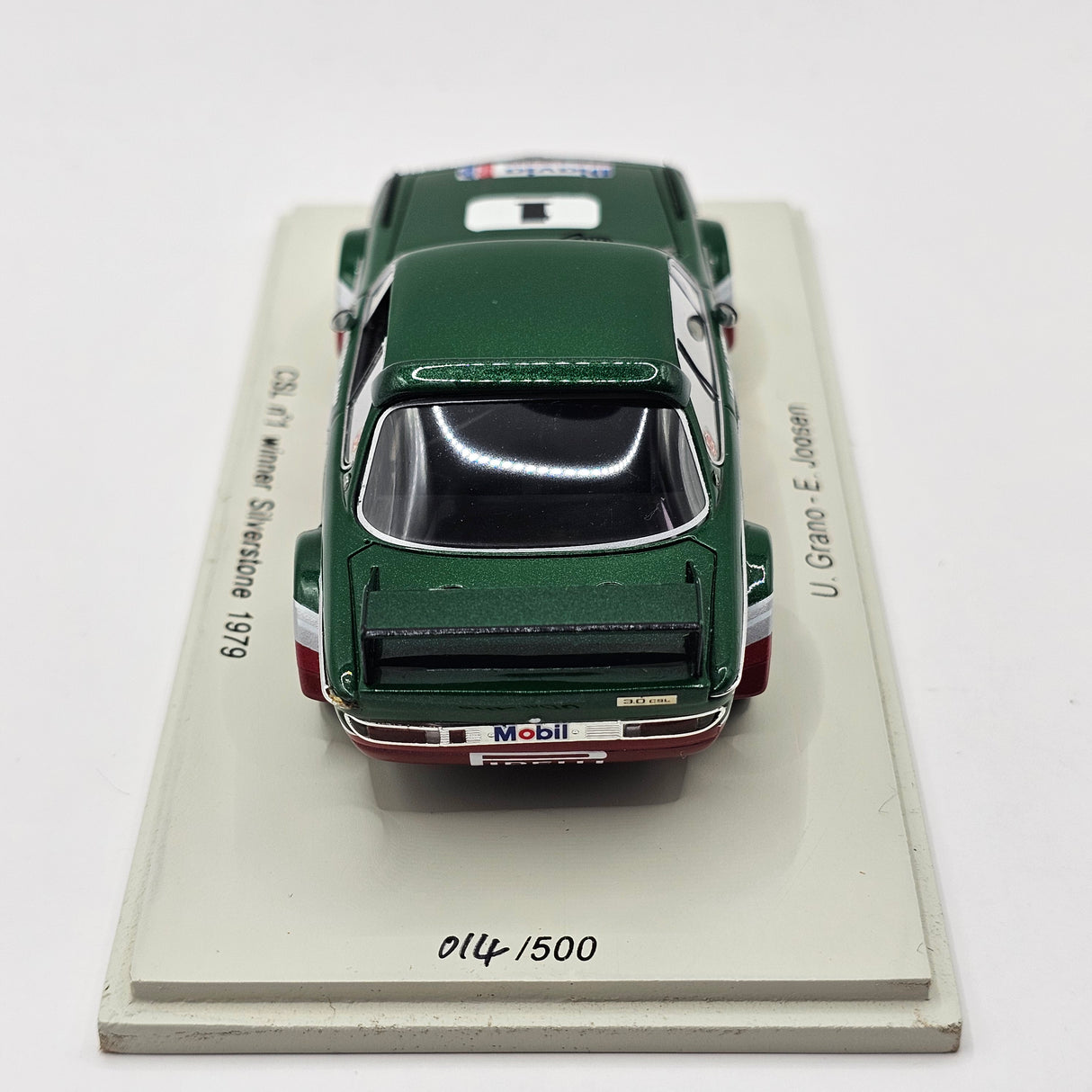 Spark BMW 3.0 CSL #1 BMW Italia Silverstone 1979 1/43 Scale Limited Edition SI001