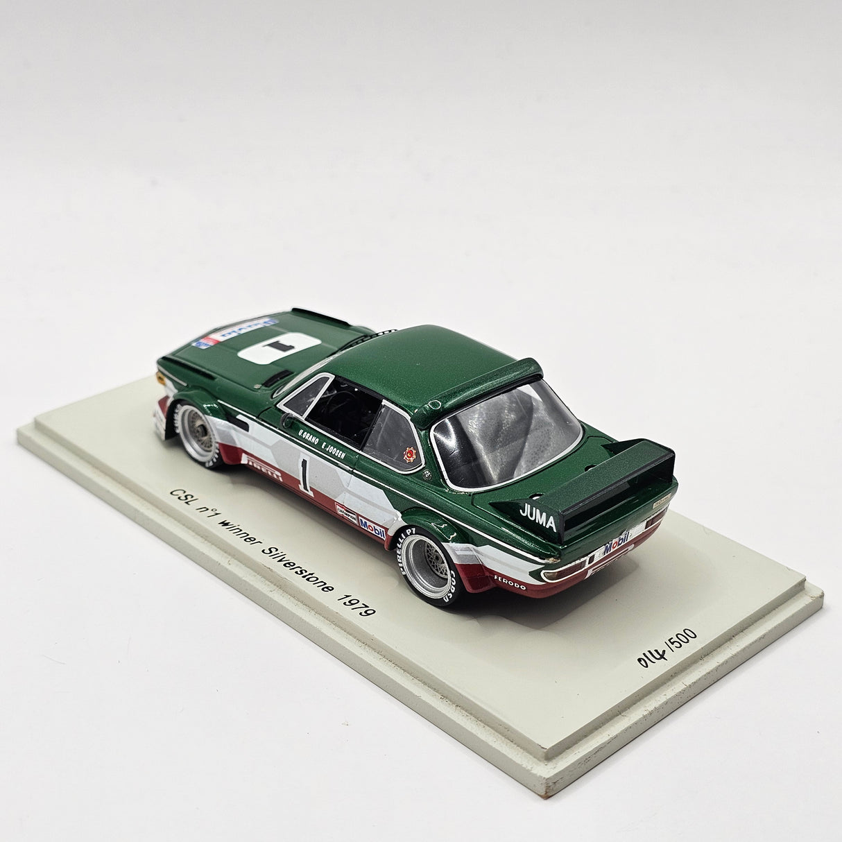 Spark BMW 3.0 CSL #1 BMW Italia Silverstone 1979 1/43 Scale Limited Edition SI001