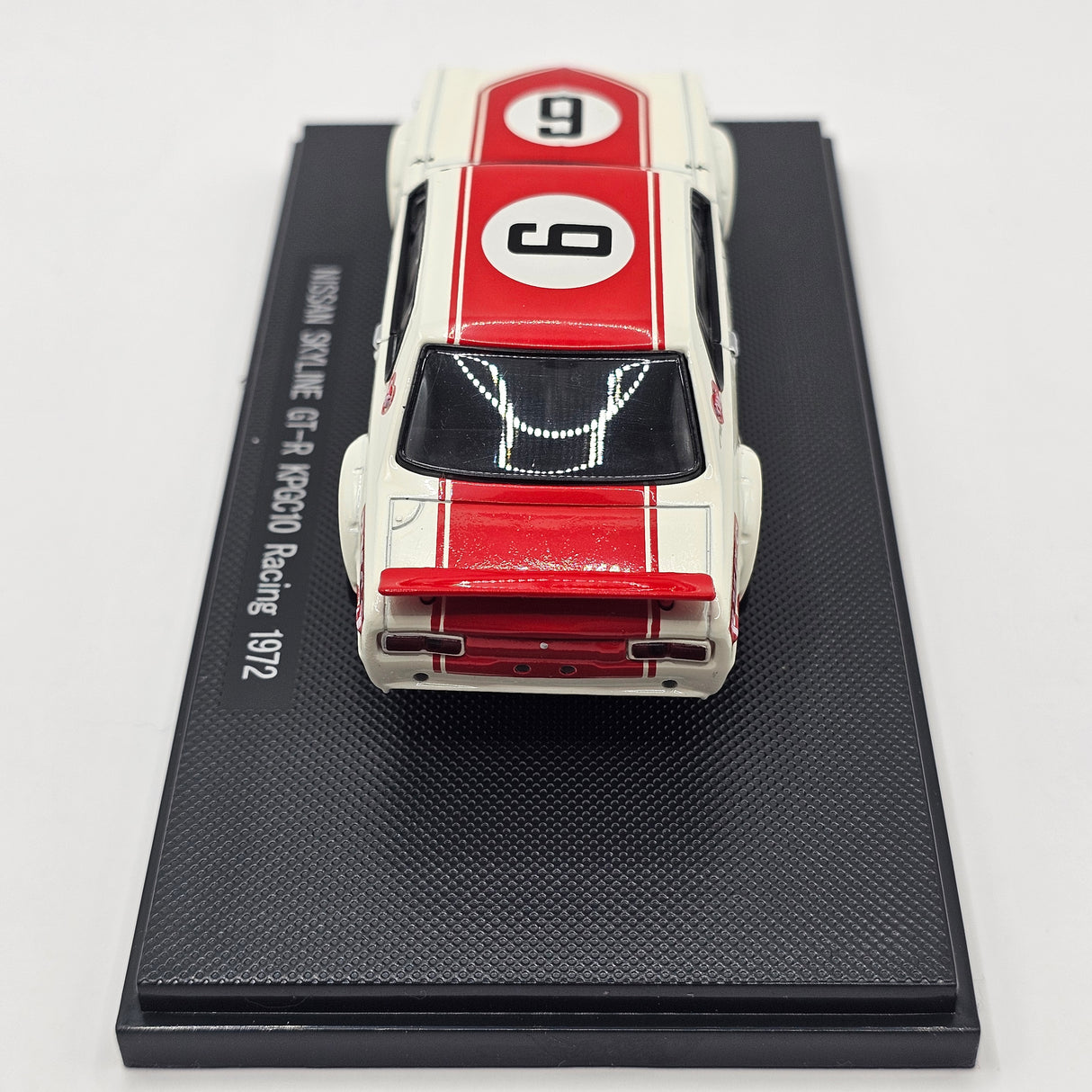 EBBRO Nissan Skyline GT-R KPGC10 Racing #6 (White/Red) 1/43 Scale