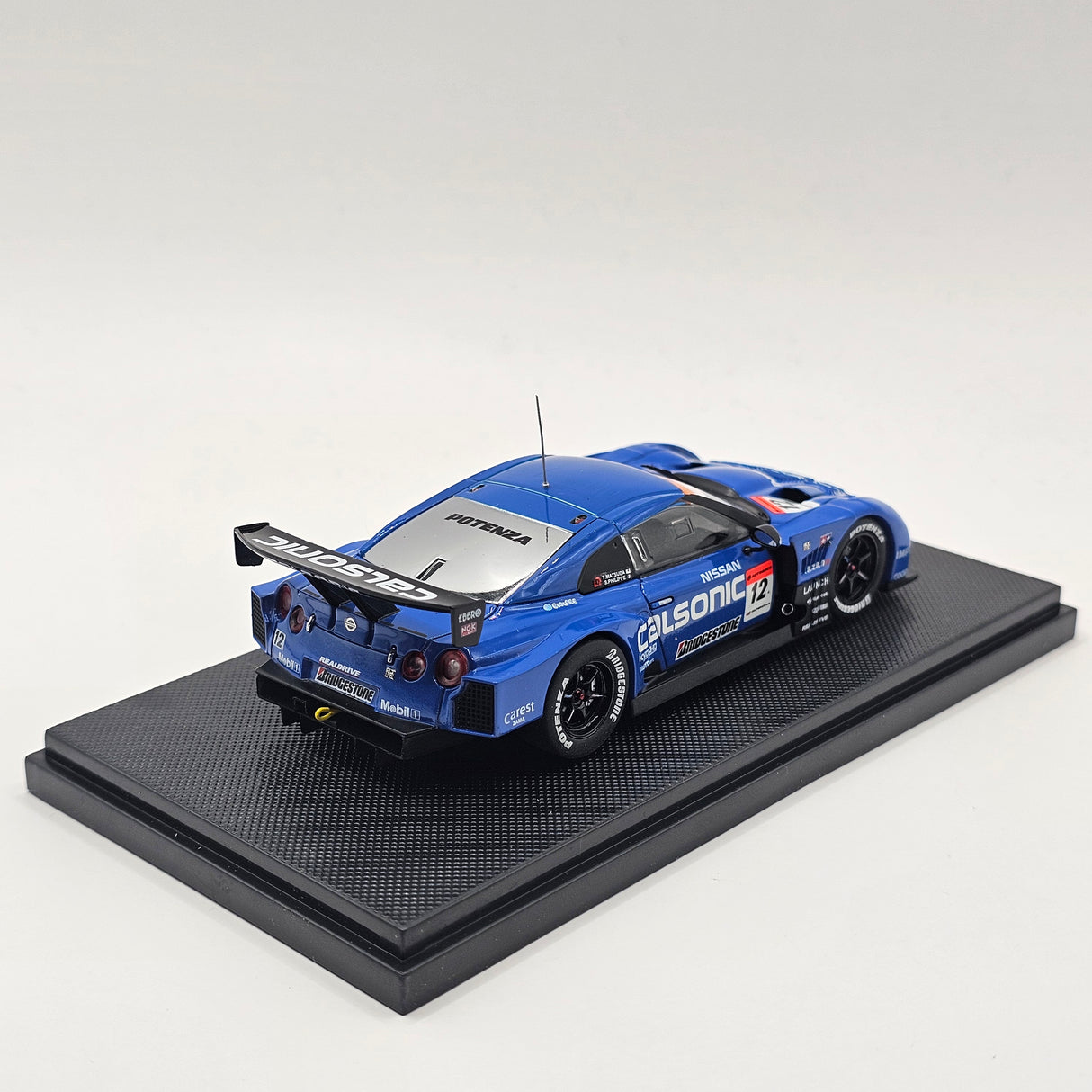 EBBRO Nissan GT-R #12 Calsonic Impul Super GT GT500 Fuji 2008 1/43 Scale