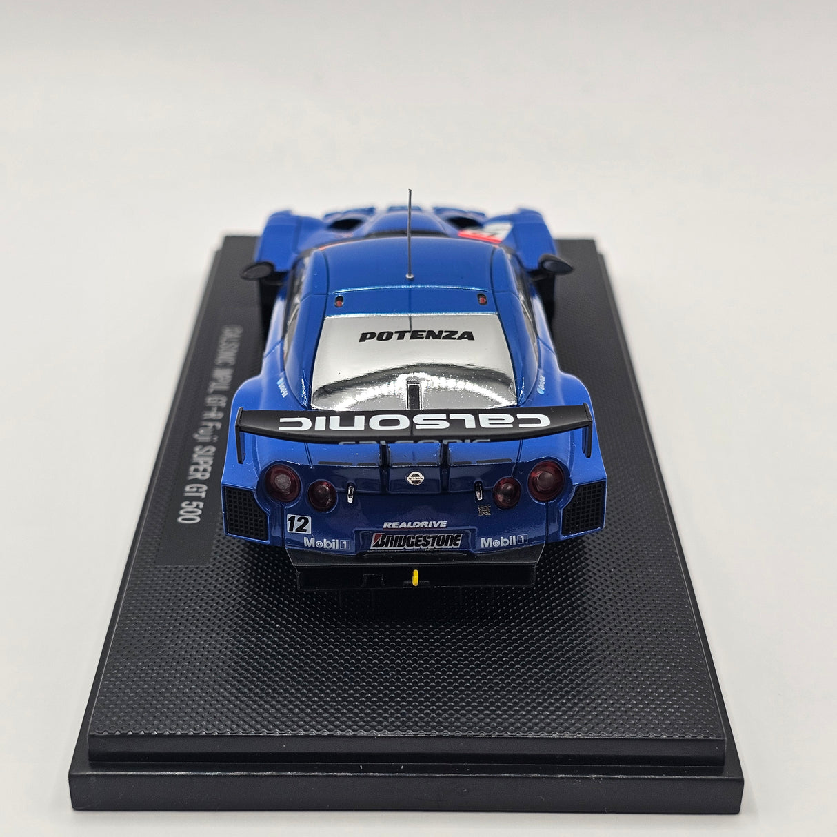 EBBRO Nissan GT-R #12 Calsonic Impul Super GT GT500 Fuji 2008 1/43 Scale