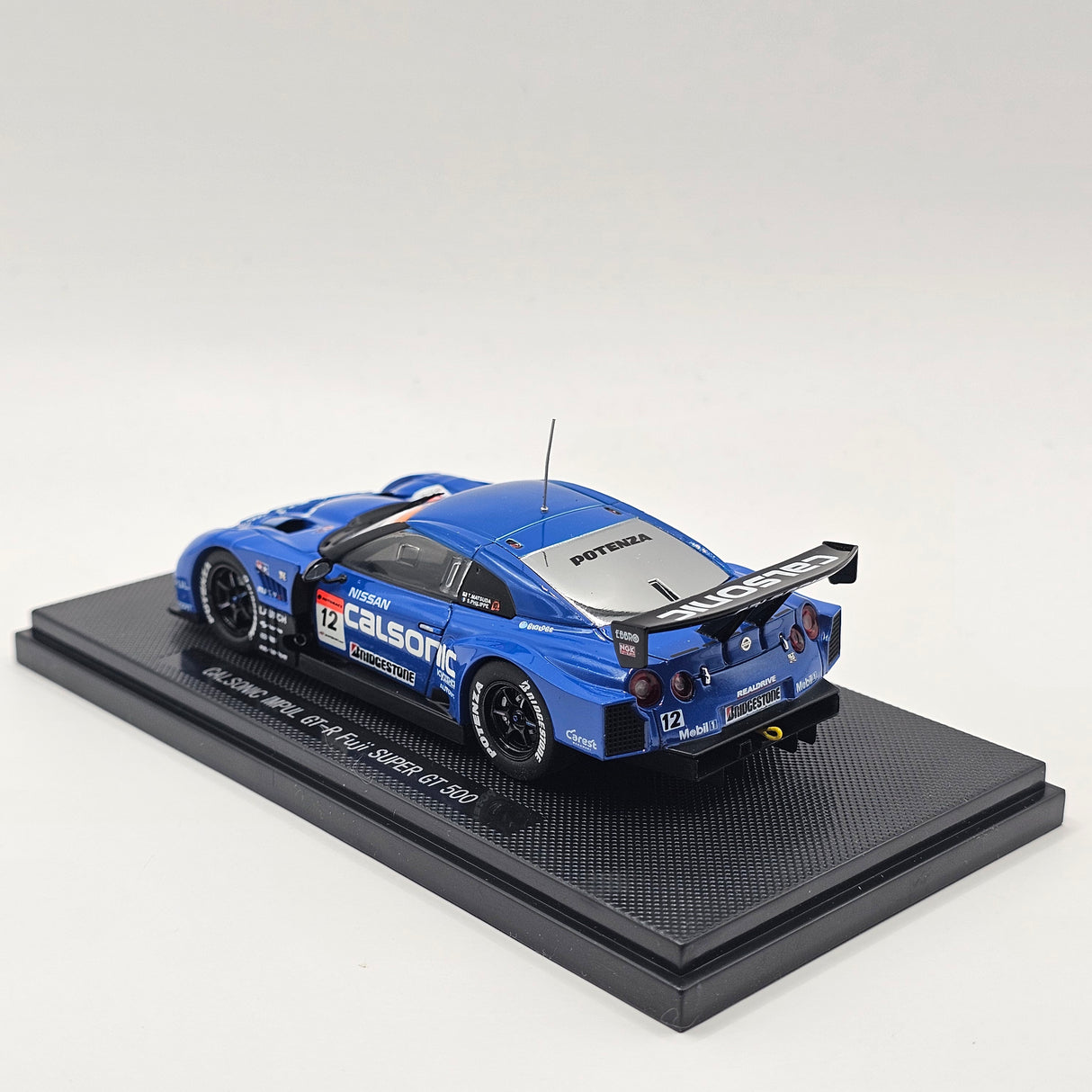 EBBRO Nissan GT-R #12 Calsonic Impul Super GT GT500 Fuji 2008 1/43 Scale