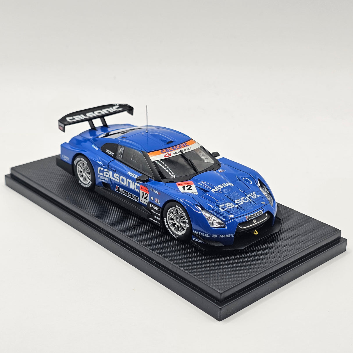 EBBRO Nissan GT-R #12 Calsonic Impul Super GT GT500 2008 1/43 Scale