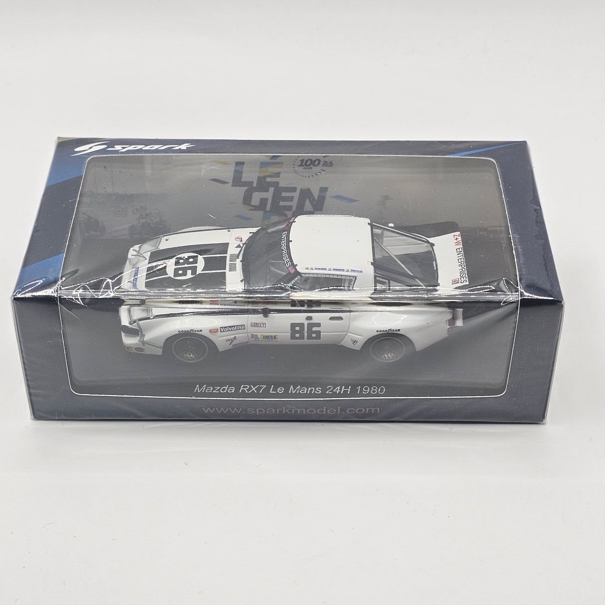 Spark Mazda RX-7 #86 Z&W Enterprises Le Mans 1980 1/43 Scale S9470