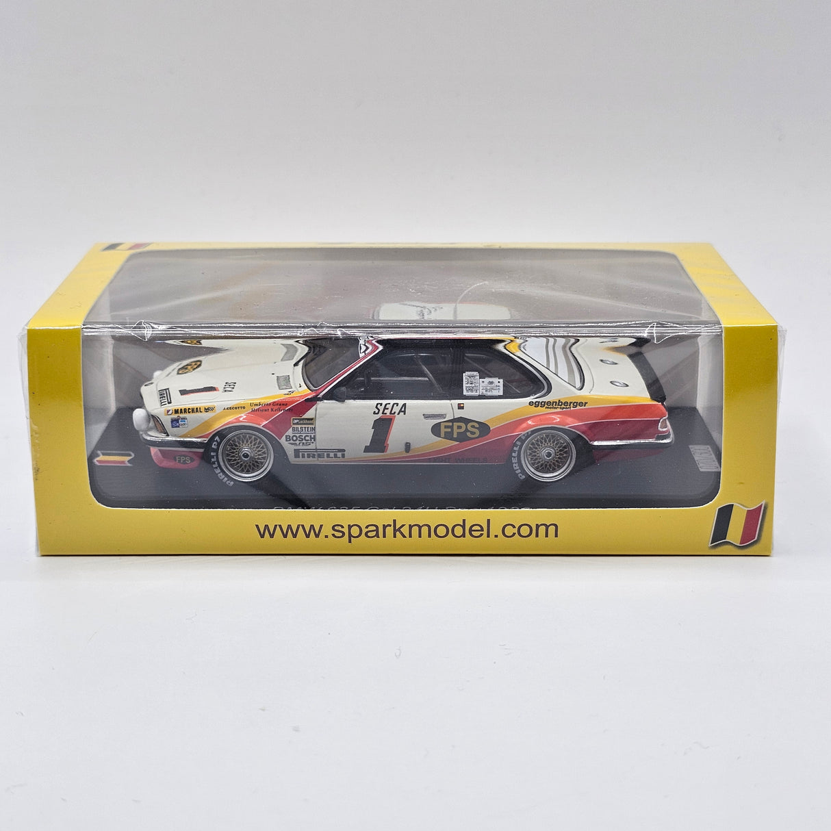 Spark BMW 635 CSI #1 BMW Italia 24H Spa 1983 1/43 Scale SB650