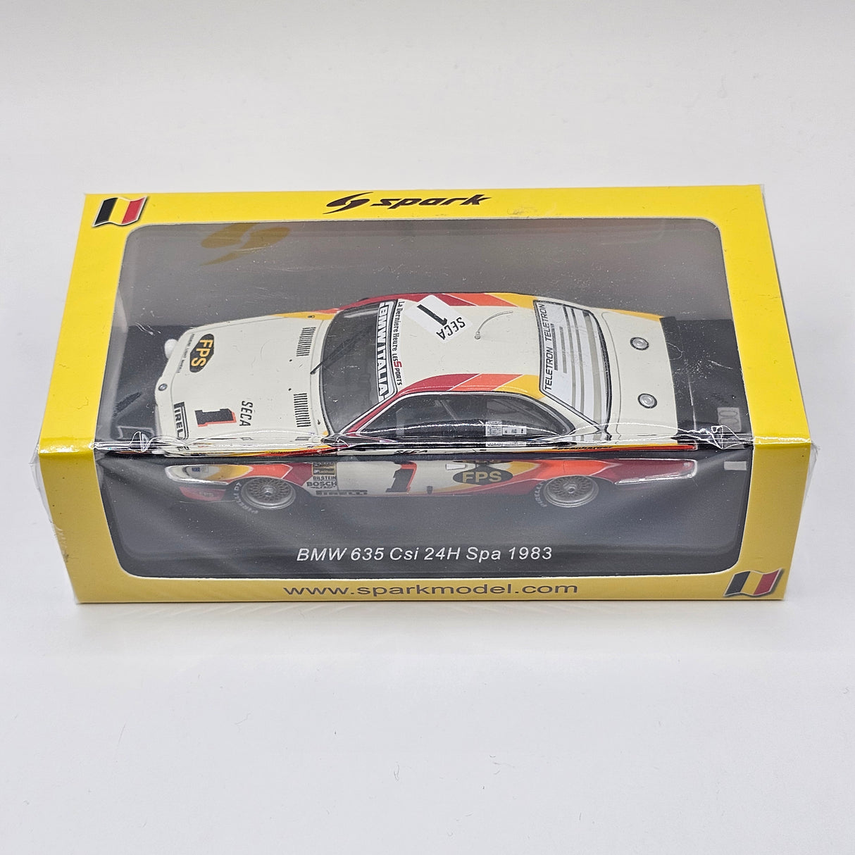 Spark BMW 635 CSI #1 BMW Italia 24H Spa 1983 1/43 Scale SB650