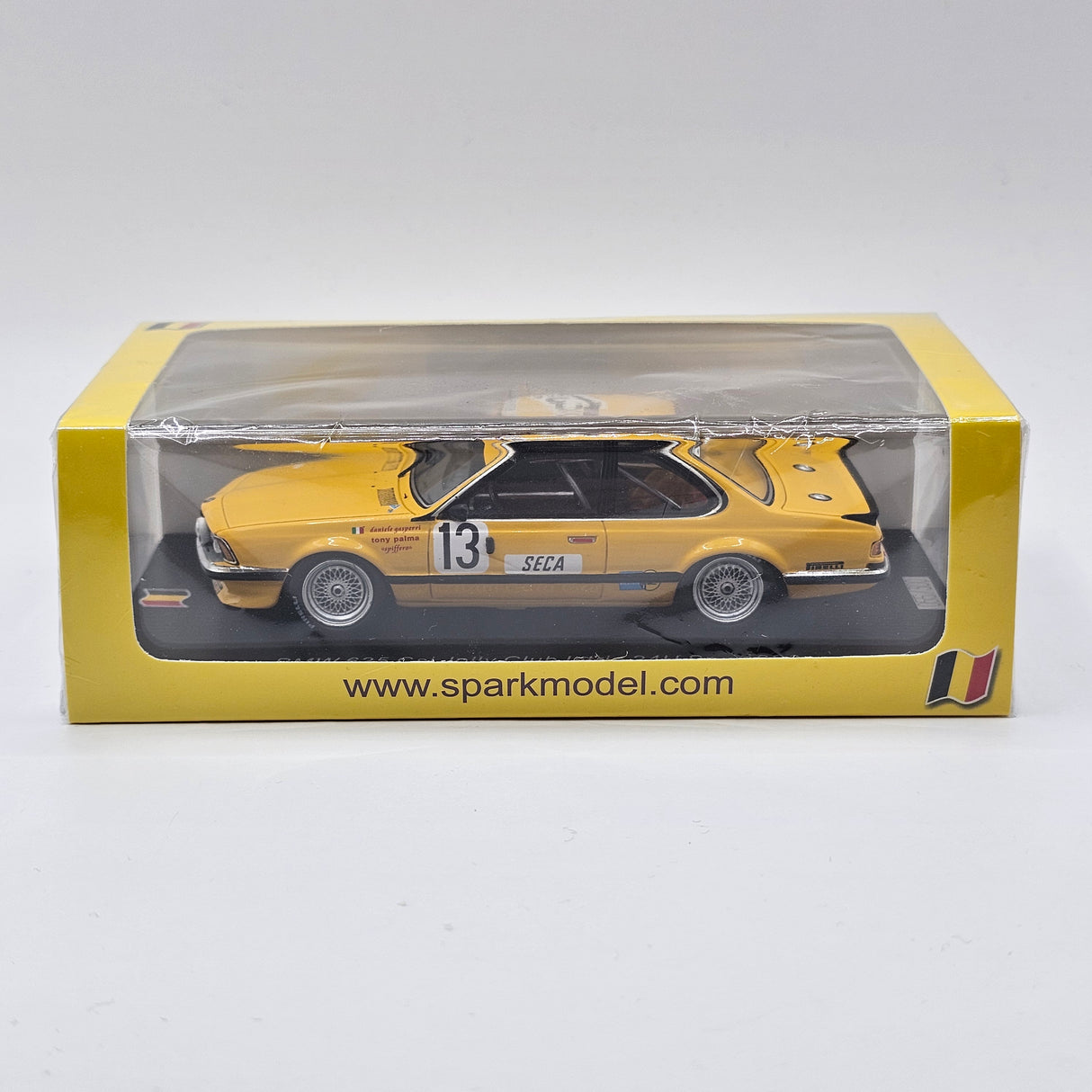 Spark BMW 635 CSI #13 Jolly Club Istria 24H Spa 1986 1/43 Scale SB668