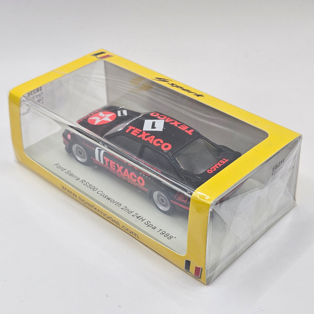 Spark Ford Sierra RS500 Cosworth #1 Ford Texaco Eggenberger Spa 24H 1988 2nd 1/43 Scale