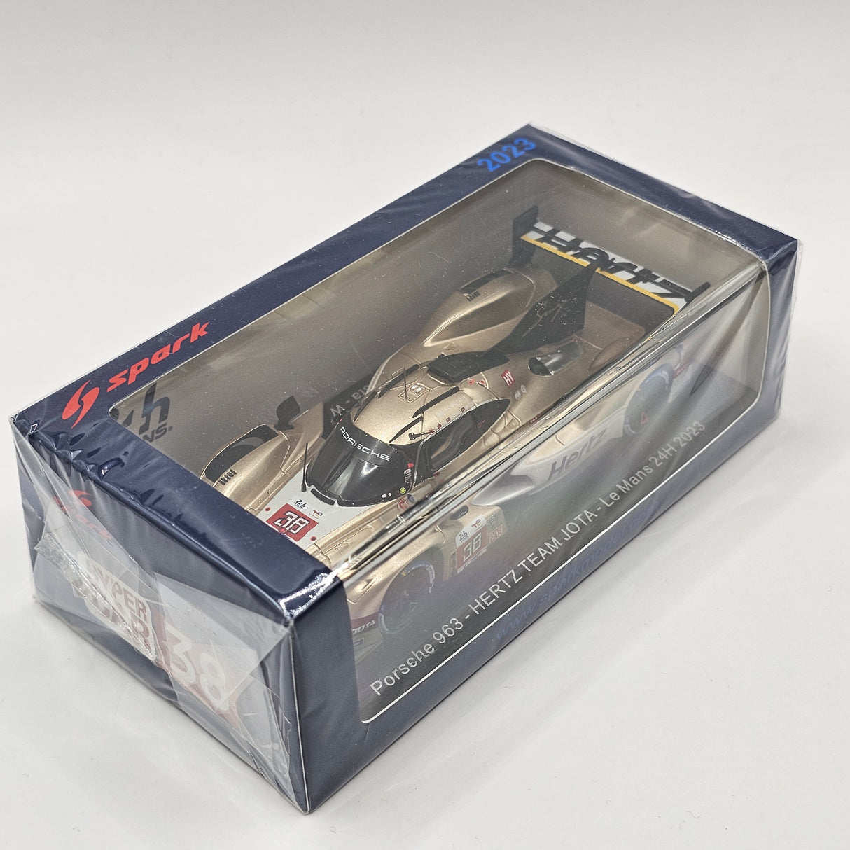 Spark Porsche 963 #38 Hertz Team JOTA Hypercar Le Mans 2023 1/43 Scale S8727