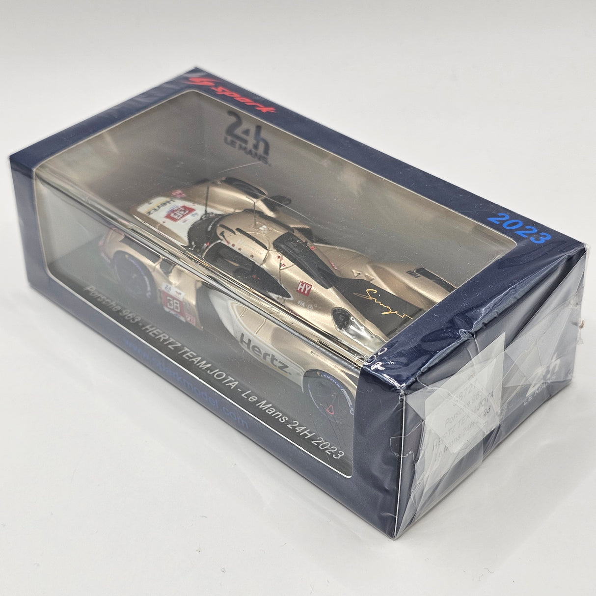 Spark Porsche 963 #38 Hertz Team JOTA Hypercar Le Mans 2023 1/43 Scale S8727