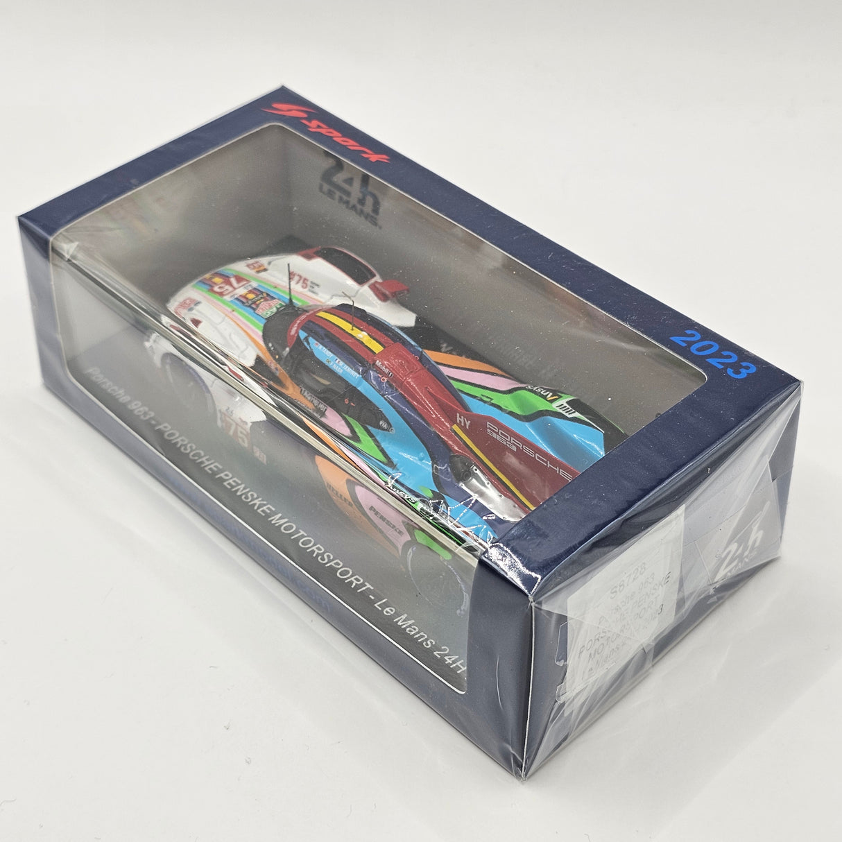 Spark Porsche 963 #75 Porsche Penske Motorsport Hypercar Le Mans 2023 1/43 Scale S8728