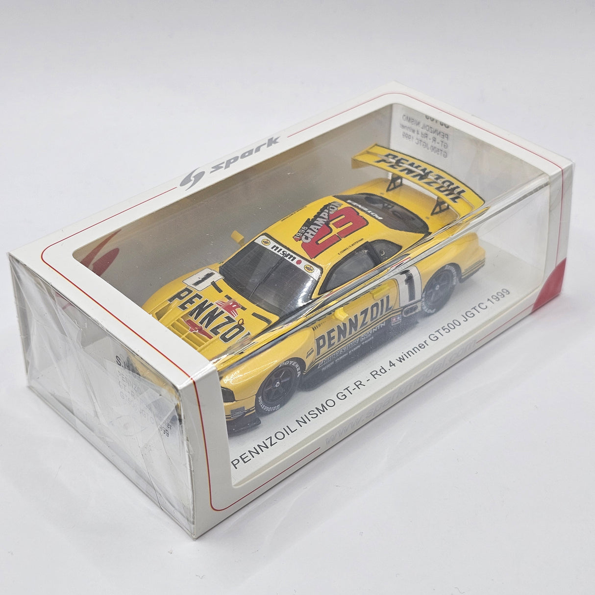 Spark Nissan Skyline R34 GT-R #1 Pennzoil JGTC GT500 1999 1/43 Scale SJ163