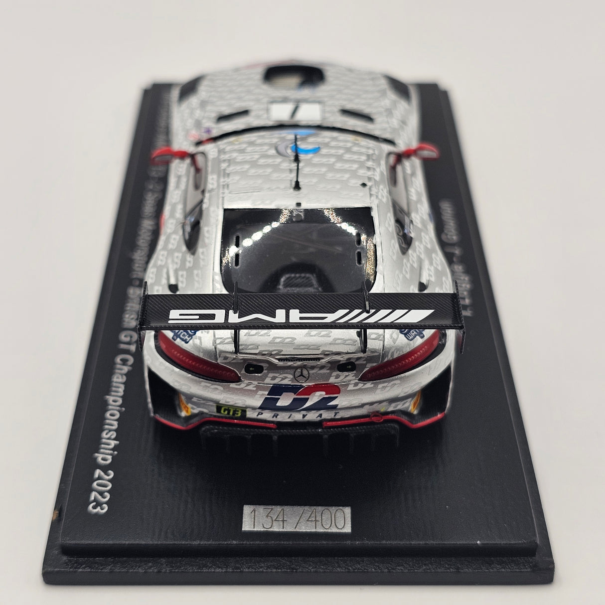 Spark Mercedes AMG GT3 #1 2 Seas Motorsport British GT 2023 - Damaged Case