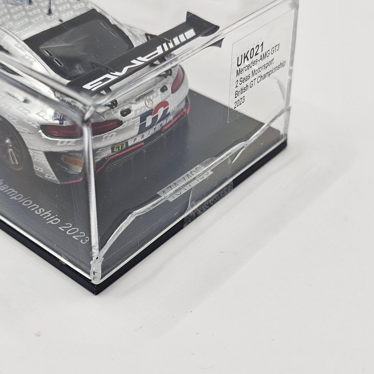 Spark Mercedes AMG GT3 #1 2 Seas Motorsport British GT 2023 - Damaged Case