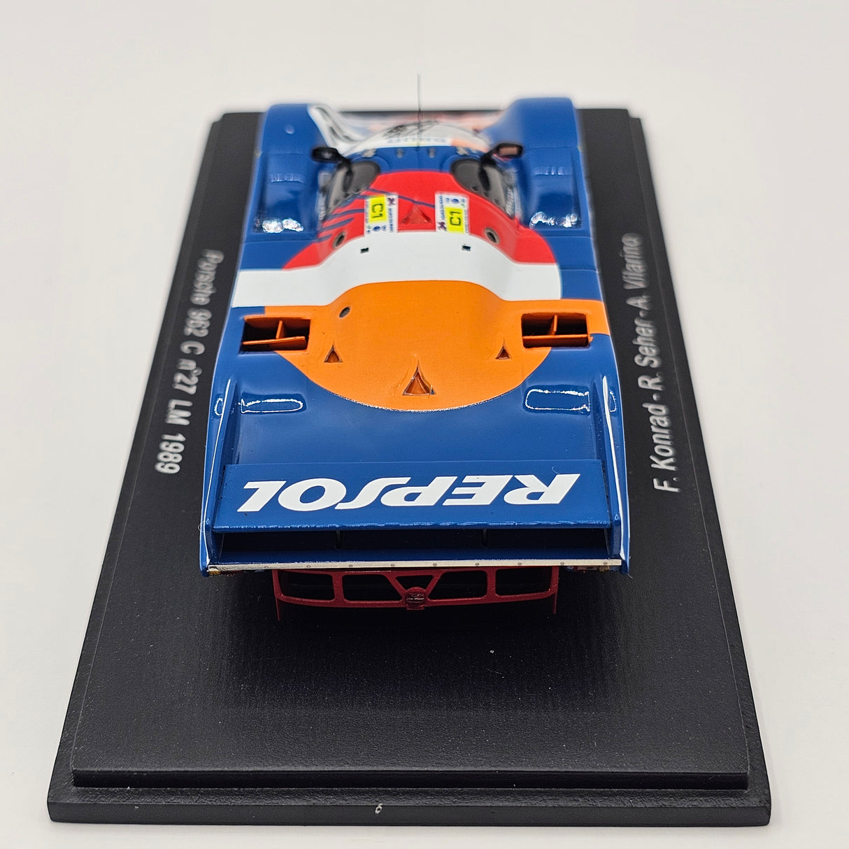 Spark Porsche 962C No.27 Repsol Brun Motorsport Le Mans 1989 1/43 Scale S1965