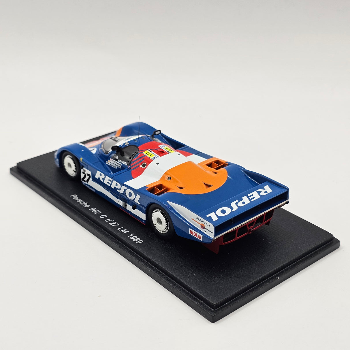 Spark Porsche 962C No.27 Repsol Brun Motorsport Le Mans 1989 1/43 Scale S1965