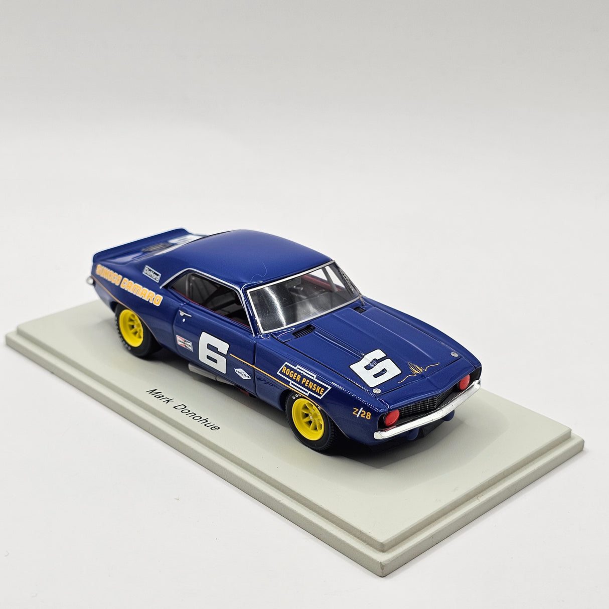 Spark Chevrolet Sunoco Camaro Z28 #6 Trans Am 1969 Winner 1/43 Scale S2602