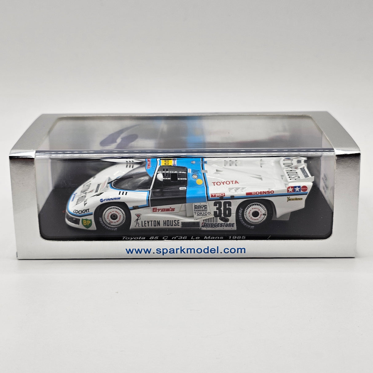 Spark Toyota 85C No. 36 Toyota Team Tom's Le Mans 1985 1/43 Scale