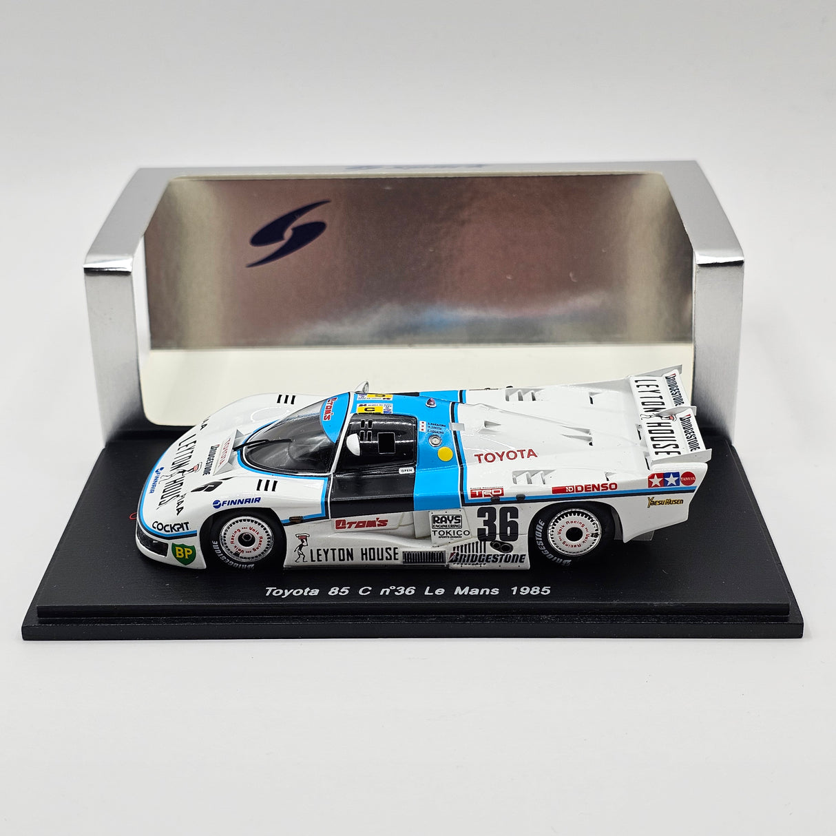 Spark Toyota 85C No. 36 Toyota Team Tom's Le Mans 1985 1/43 Scale