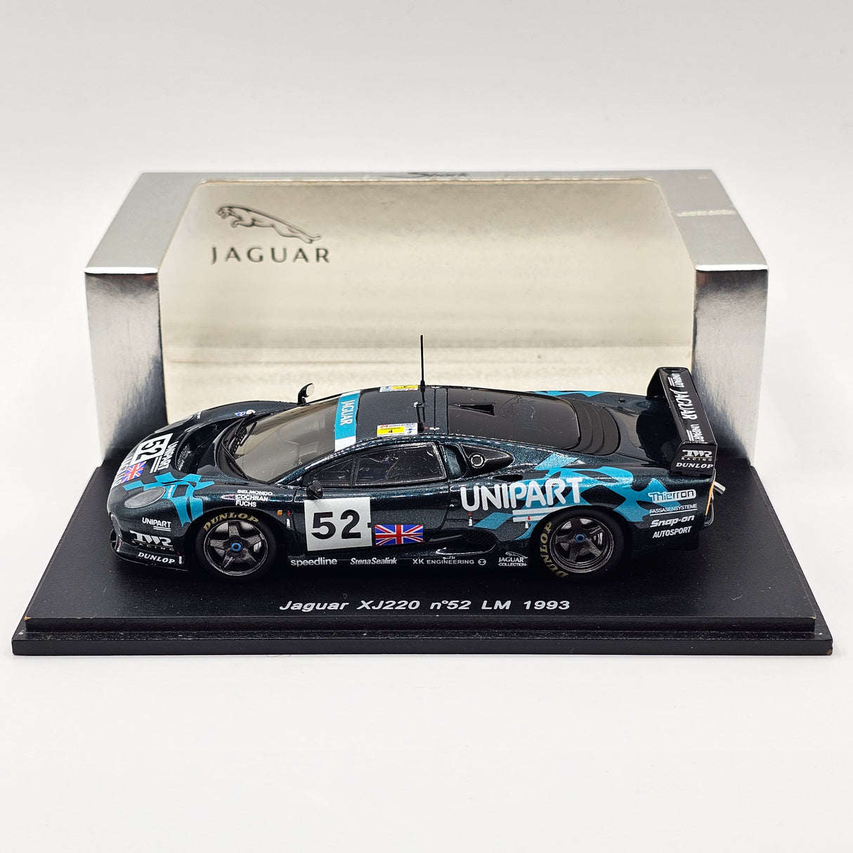 Spark Jaguar XJ220 No.52 TWR Jaguar Racing Le Mans 1993 1/43 Scale