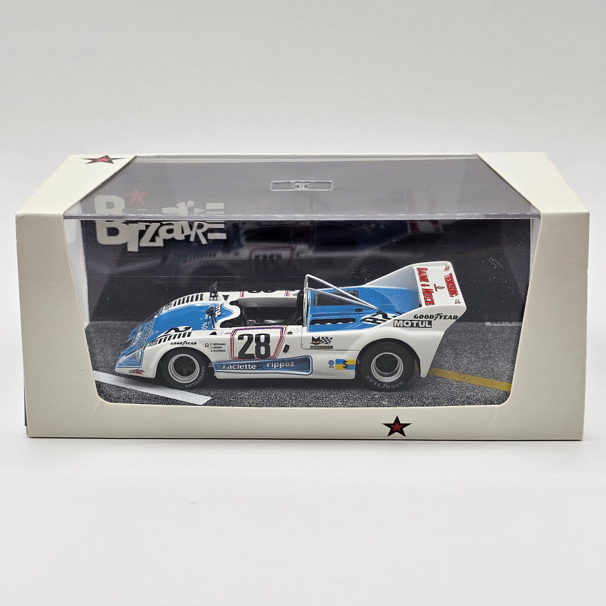 Bizarre by Spark Lola T294 Simca #28 Société R.O.C. 1975 Le Mans 1/43 Scale