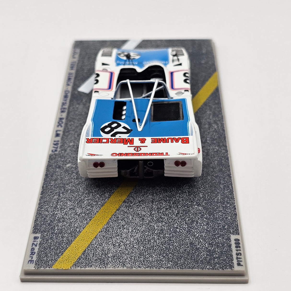 Bizarre by Spark Lola T294 Simca #28 Société R.O.C. 1975 Le Mans 1/43 Scale