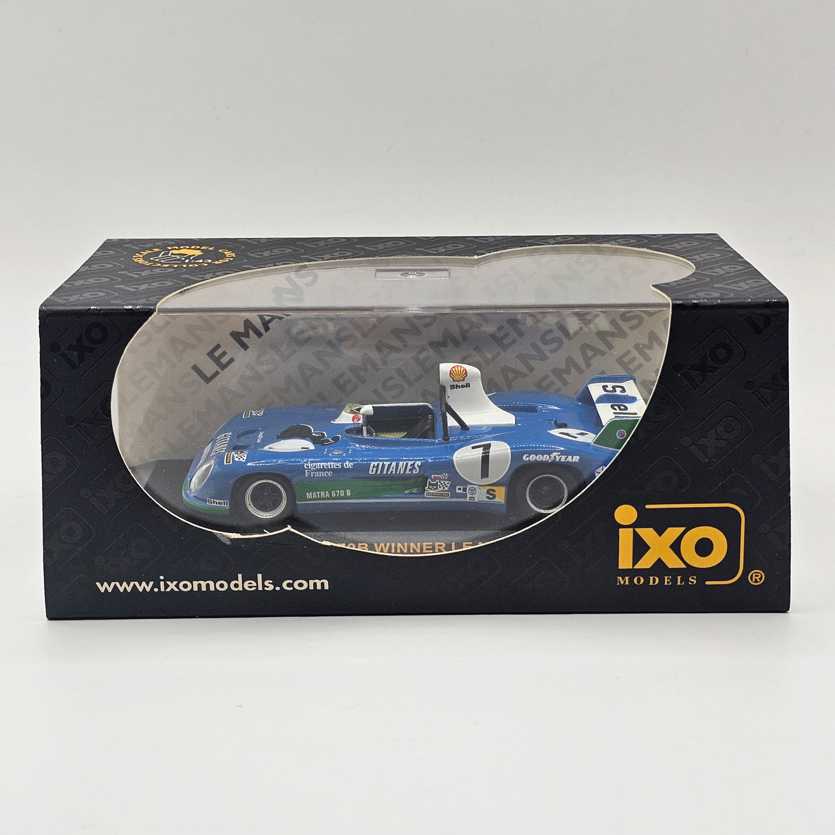 IXO Matra 670B #7 Le Mans Winner 1974 1/43 Scale